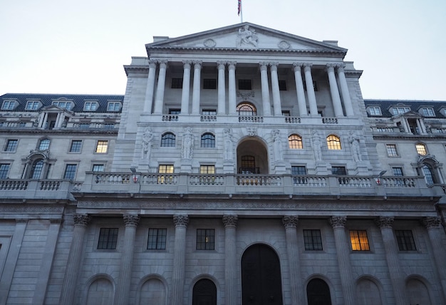 Bank of England in London