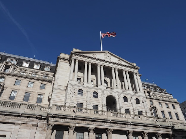 Bank of England in London