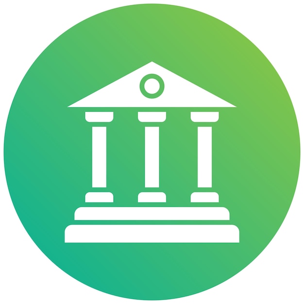 Bank-Vektor-Ikonen-Design-Illustration