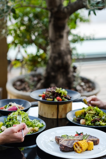 Bankettrestaurant Mahlzeiten Empfang gesunde Ernährung