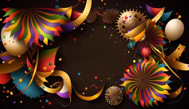 Foto banner de celebração para festa junina festival