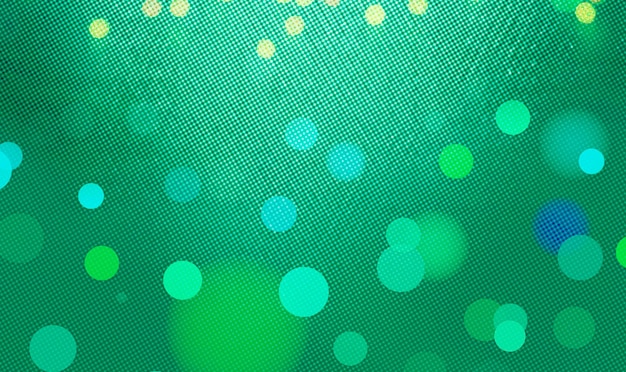 Banner de fundo bokeh verde perfeito para anúncios de festas, eventos, aniversários e vários trabalhos de design