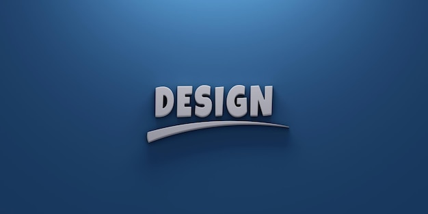 Banner de fundo de letras de escrita de design