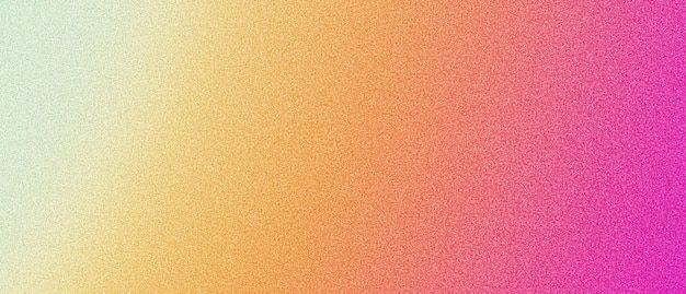 Foto banner de fundo granulado laranja rosa abstrato retro gradiente granulado ruído efeito de textura cartaz