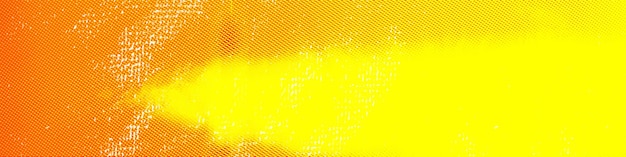 Banner de fundo panorâmico amarelo com espaço de cópia para texto ou suas imagens