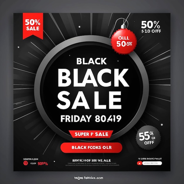 Banner de vendas da Vector Black Friday