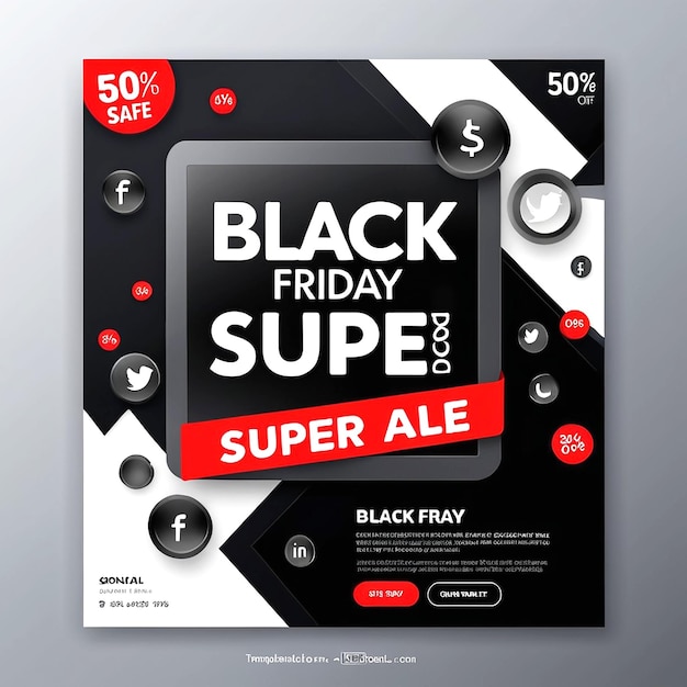 Banner de vendas da Vector Black Friday