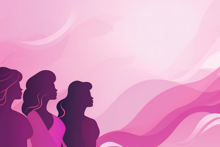 Foto banner del día de la mujer con espacio de copia vacío