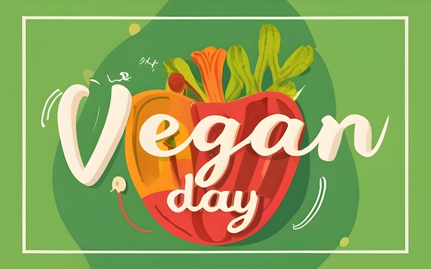 Banner del Día Mundial del Vegano