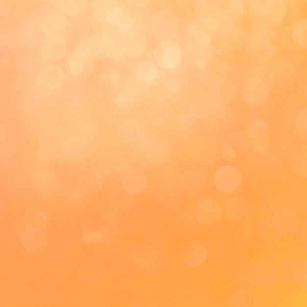 Banner de fondo bokeh naranja para anuncios de carteles de saludos de fiestas, eventos y varios trabajos de diseño