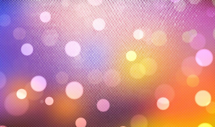 Foto banner de fondo bokeh rosado para saludos de fiesta, carteles, eventos publicitarios y varios trabajos de diseño