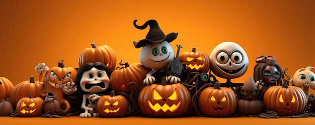 Foto banner de halloween