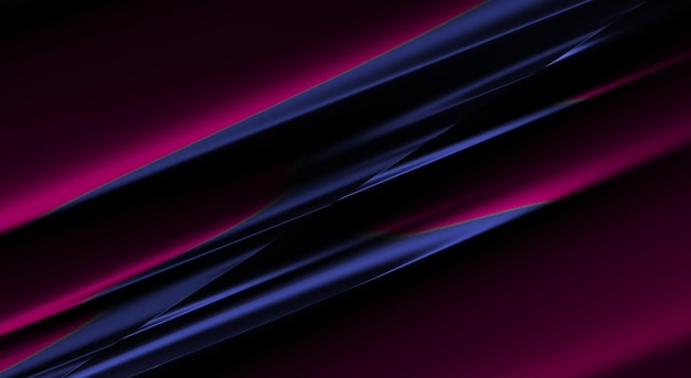 Banner horizontal Fondo abstracto