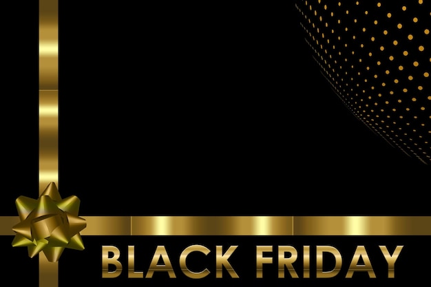 Foto banner illustration von black friday discount super sale design-element für verkaufsbanner poster karten werbemarketing-rabatt-event