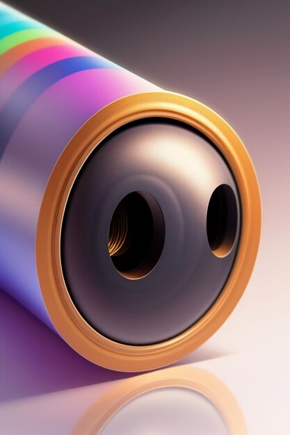 Foto banner de ilustración de imaginación de fondo de papel tapiz creativo de arte abstracto colorido