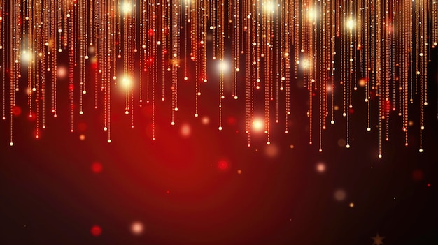 Banner ilustrativo del fondo de pantalla navideño de Tinsel.