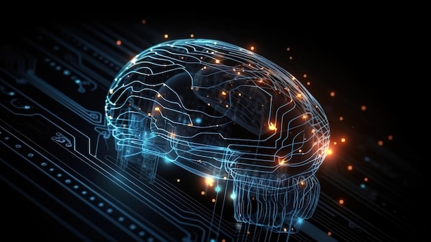 Banner de inteligencia artificial Generativo ai