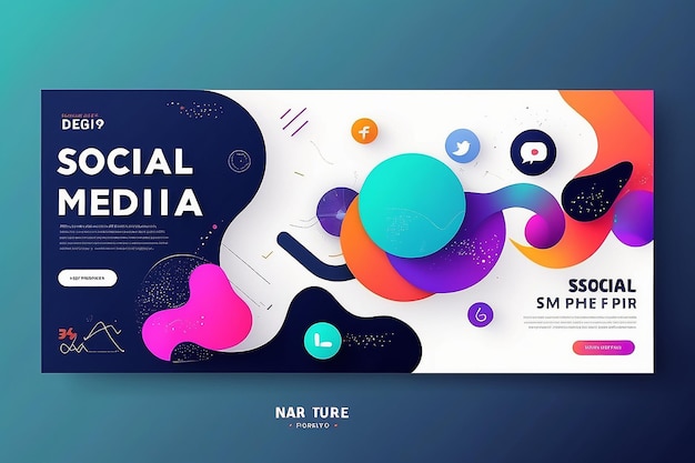 Foto banner moderno de redes sociales diseño editable y elegante para promociones