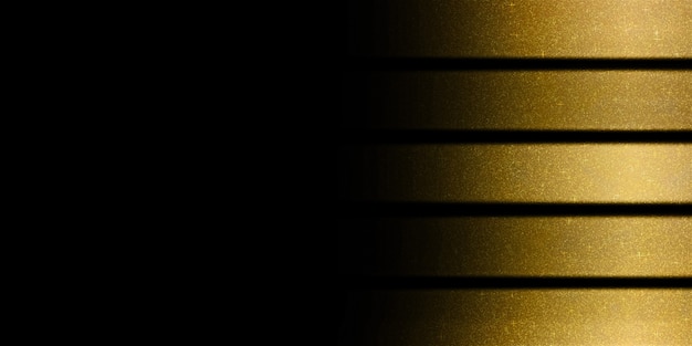 Foto banner de oro fondo de lujo dorado, negro y dorado.