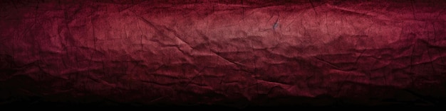 Banner panorâmico de fundo de papel cor de vinho IA generativa