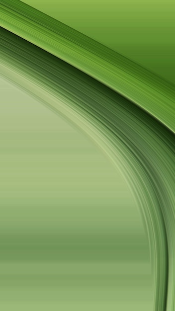 Banner de papel verde natural con fondo abstracto