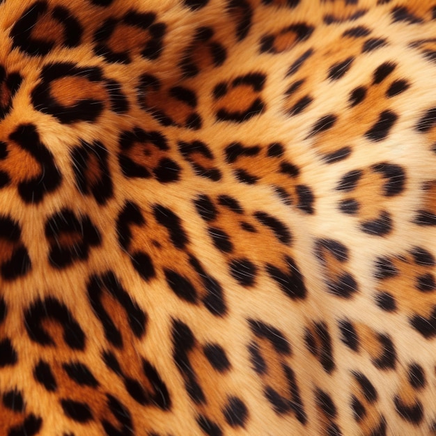 Banner de piel de leopardo Generar Ai