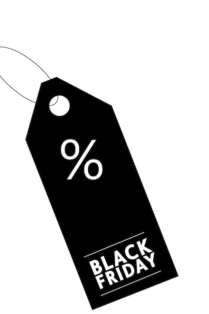 Banner de rebajas y descuentos de viernes negro