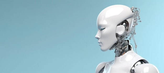 Banner de robot chatbot Generar Ai