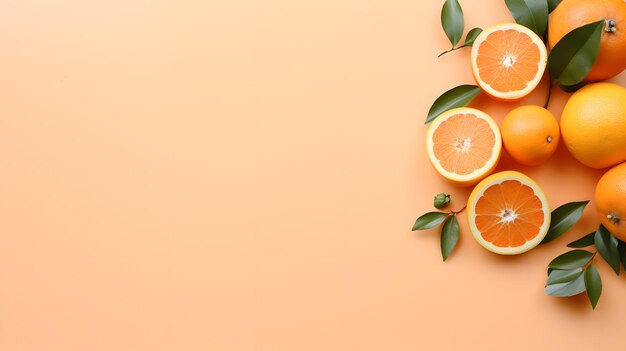 Banner De Venta Con Fruta Naranja