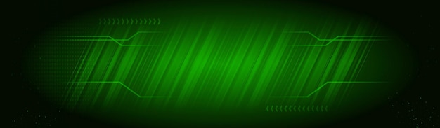 Banner web de fondo verde