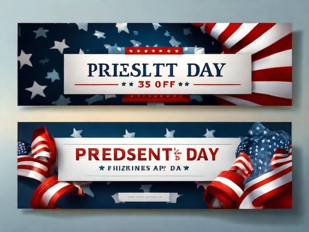 Banner zum Tag der Präsidenten