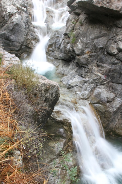 Baño de la cascada de Zeus