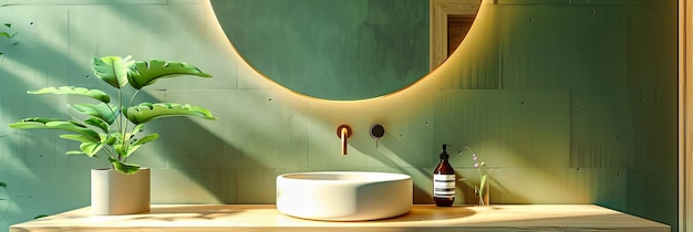 Baño contemporáneo con accesorios elegantes que combinan lujo y diseño moderno en un entorno casero acogedor