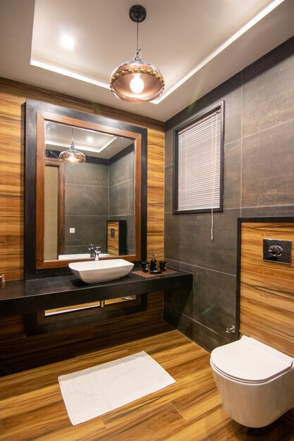 Foto baño de diseño moderno