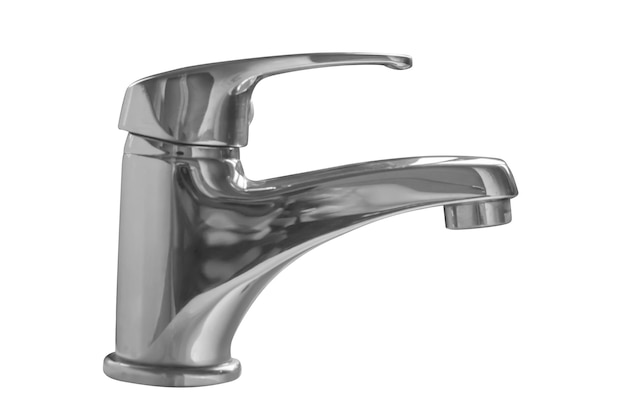 baño limpio de grifo de primer plano