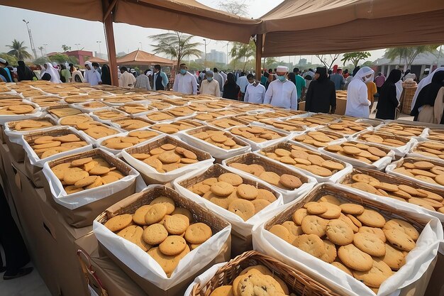 Banyumas 28 de febrero de 2024 Eid al-Fitr obstaculiza en la mano