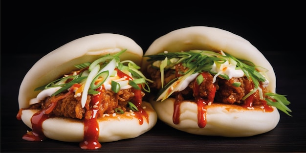 Bao-Brötchen-Food-Fotografie