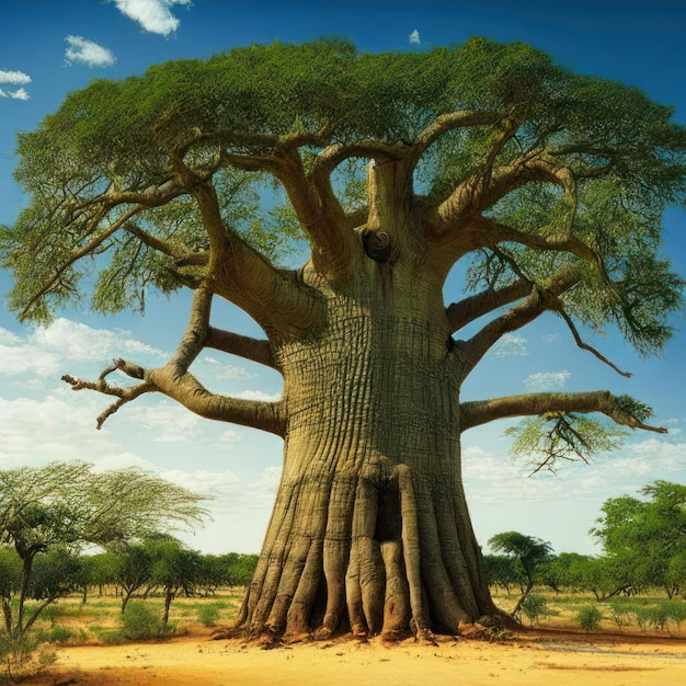 Baobab Imagen creada por la IA