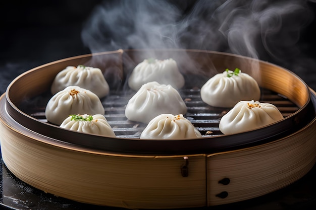 Baozi-Dampfbrötchen