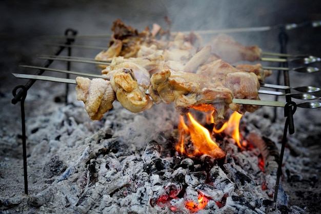 Barbacoa al aire libre