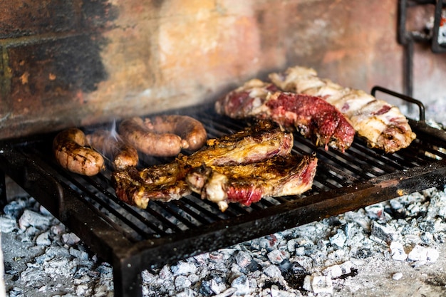 Barbacoa tradicional argentina