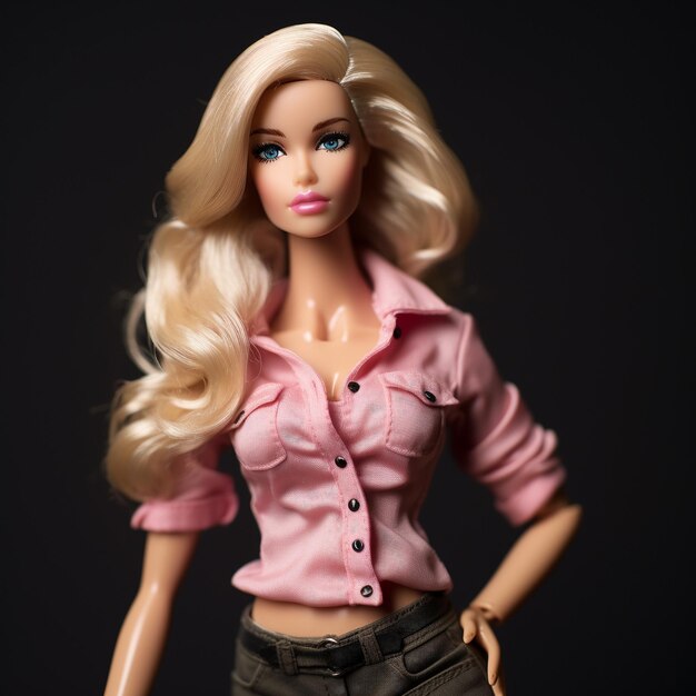 Foto barbie boneca generative ai ilustração