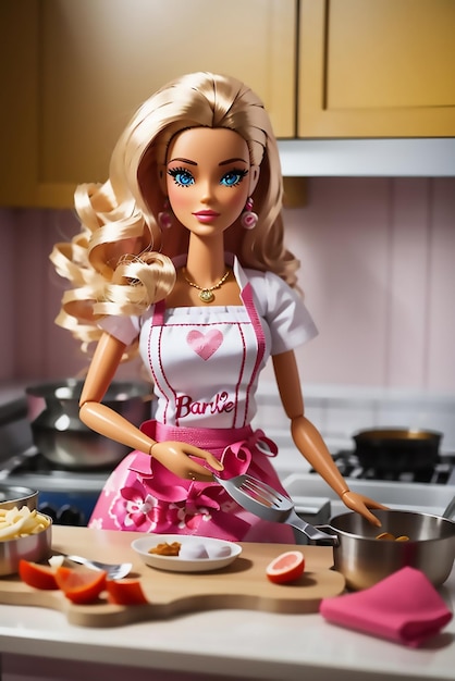 barbie cozinha