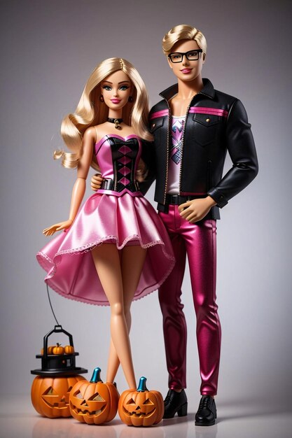 Barbie escolhe uma fantasia para Halloween! Vídeos para meninas com boneca  Barbie em português  A Barbie está escolhendo a sua fantasia de Halloween.  Primeiro, ela quer usar as roupas de Lady