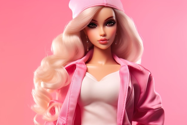 Barbie em rosa