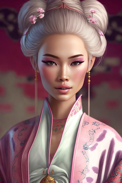 barbie estilo oriental