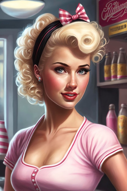 Barbie estilo pin-up