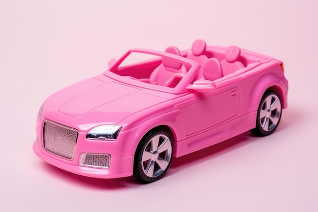 Foto barbie glam convertible sports toy car para meninos e meninas