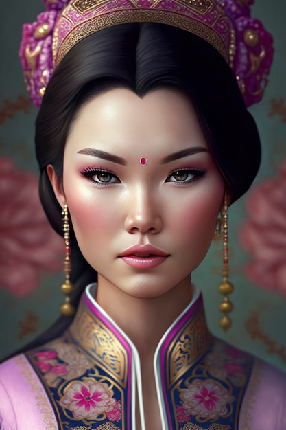 Barbie im orientalischen Stil