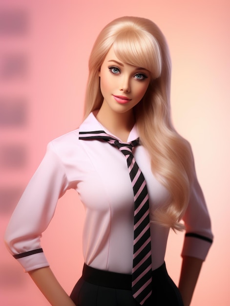 Barbie menina colegial